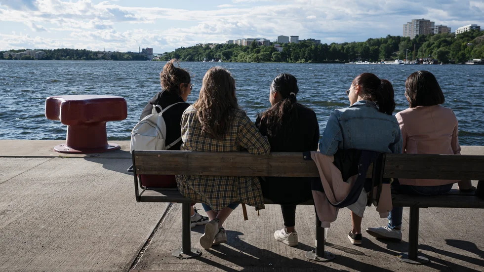 Var femte ung tjej som svarade på enkäten om unga sörmlänningars utsatthet för våld uppger att hon övertalats att skicka eller ta emot nakenbilder, pornografi eller liknande. Bilden är tagen i ett annat sammanhang.