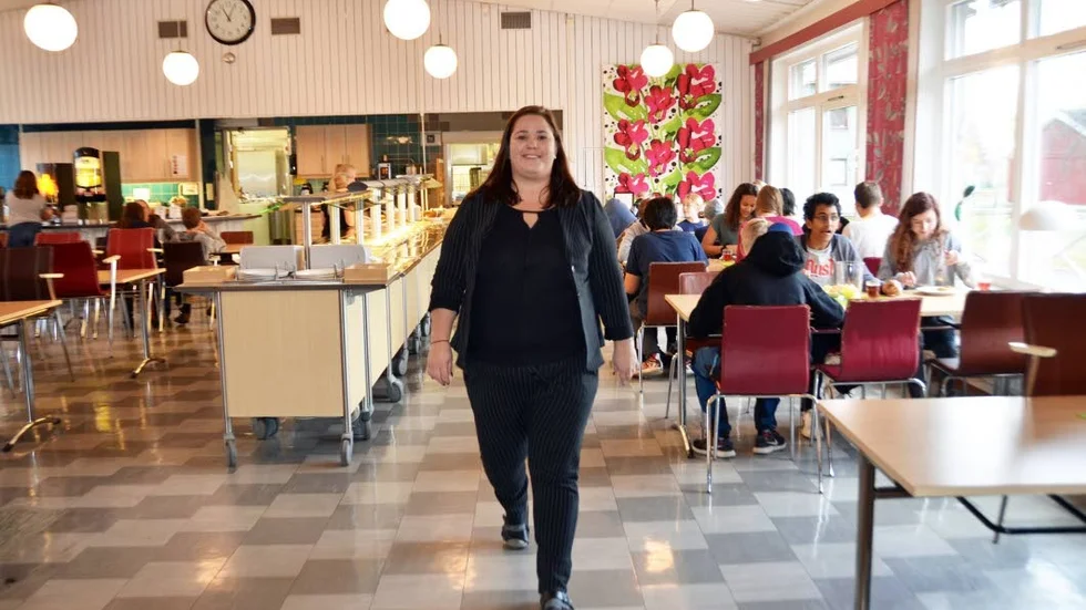 PÅ GÅNG. Norrskenets friskola i Kalix växer. "Superkul! Jag älskar mitt jobb, inte bara för att det går bra, utan för att jag får möta eleverna och personalen" säger Emma Enström.