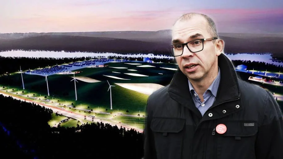 Fabrik. Det blir inte batterifabrik i Luleå.