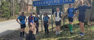 De joggade 77 kilometer – från Uppsala till Stockholm