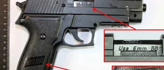 Mannen tryckte in en vapenattrapp i offrets mun – döms till fängelse 