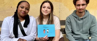 Ungföretagare har gett ut en egen barnbok – ska sätta stopp för mobbning: "Det här vill vi verkligen satsa på efter gymnasiet"