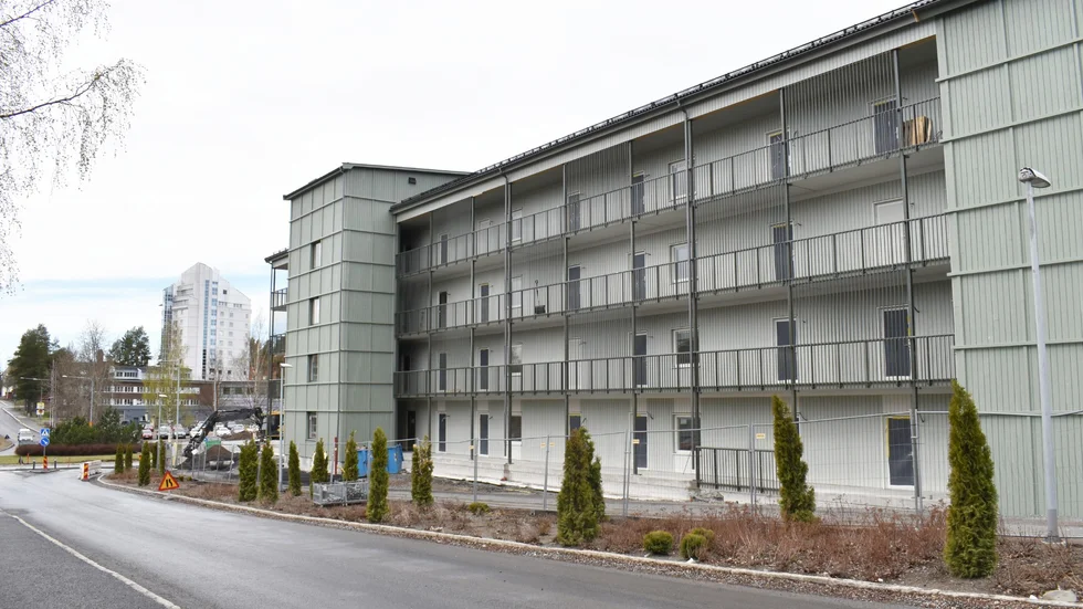 Kvarteret Storfågeln på Västra Erikslid i Skellefteå är en plats där nya bostäder blir klara framöver.