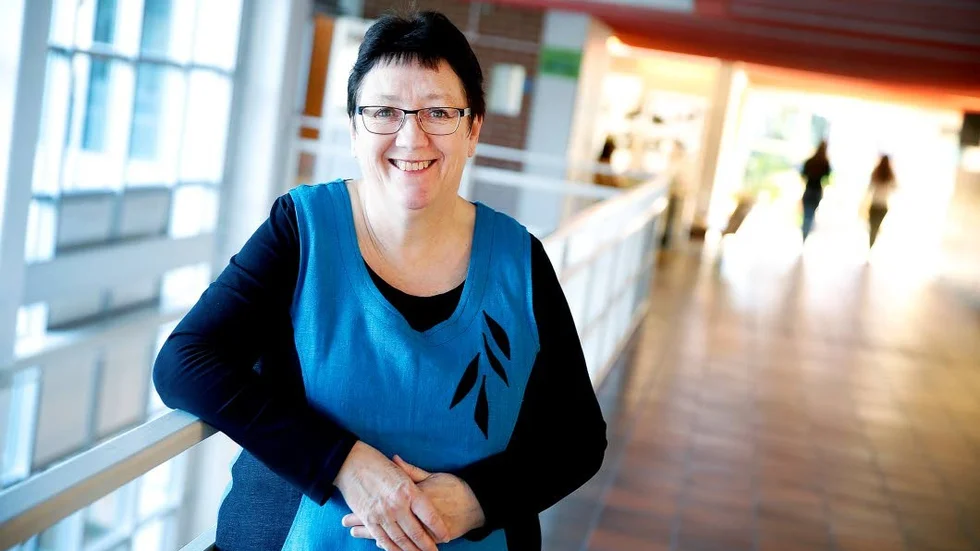 ORDFÖRANDE. Britt-Marie Loggert-Andrén (S) är ordförande i utbildningsnämnden.