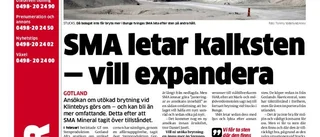SMA:s utökning i Klinte: Ännu en täkt togs över