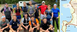 Gott om support i Råssnäs ultra: Nu springer de hela dygnet längs Vättern