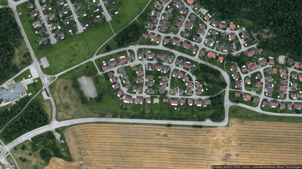 Området kring Artistgatan 42