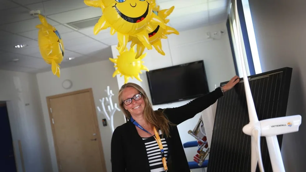 Framåt. Malin Bäckman på Geab jobbar nästan heltid med öns nya mikroproducenter.