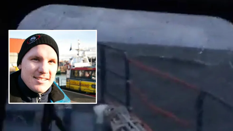 Jonas Laveryd var med under övningen på Östersjön.