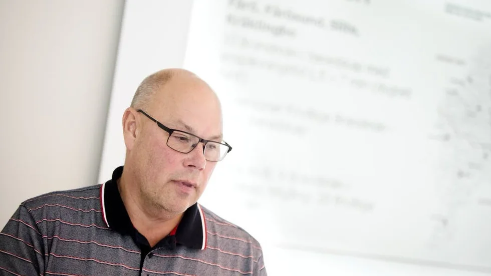 Dick Svennefelt skulle vilja se mer utveckling av släckmedel från MSB:s sida.