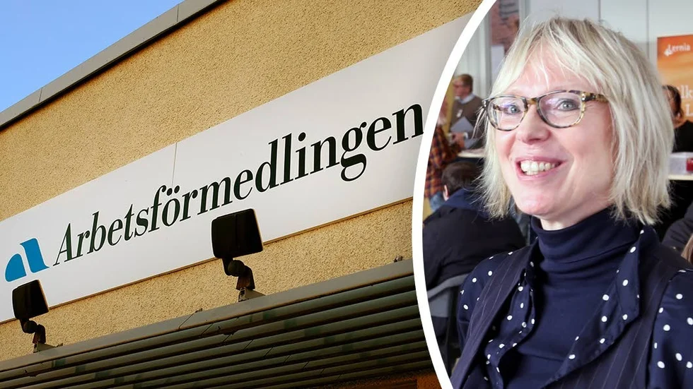 Tina Ersson, chef för Arbetsförmedlingen i Visby.