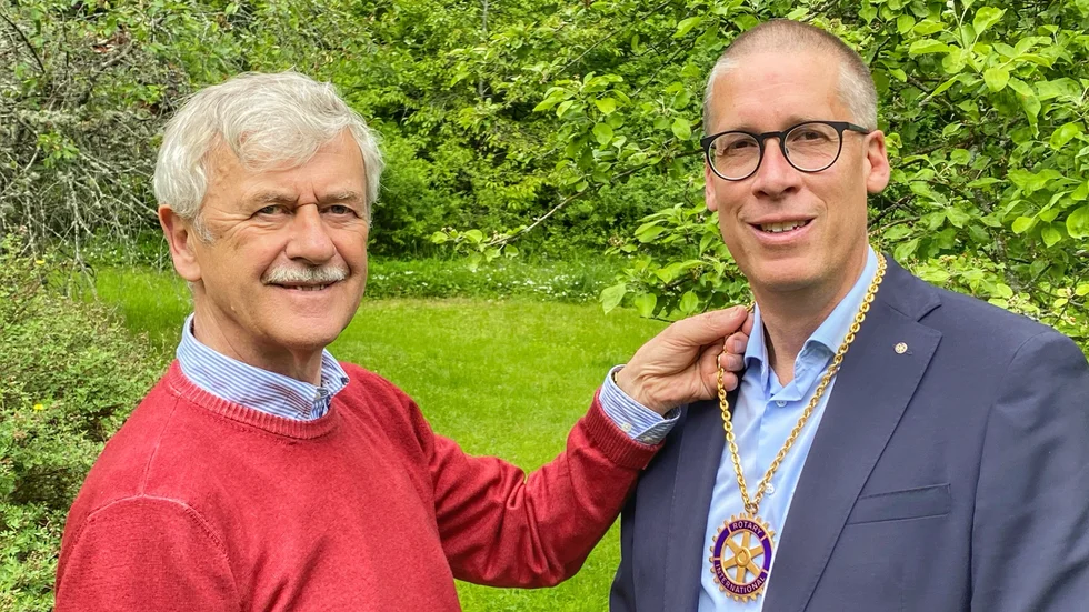 Göran Nilsson lämnade över ordförandeskapet till Thomas Malmer. Mandatperioden är ett år.