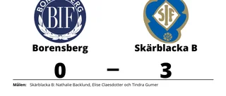 Borensberg föll mot Skärblacka B på hemmaplan