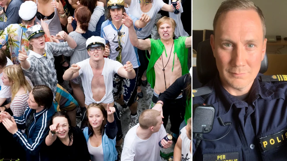 "Firandet ska vara säkert för både de som är på flaken och de som tittar på", säger polisens områdeschef Per Bergström.
