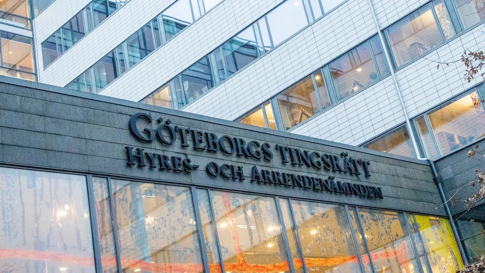 En coronasmittad domare deltog i rättegången via videolänk, i|stället för att vara på plats. Nu måste ett stort narkotikamål i Göteborgs tingsrätt tas om. Arkivbild.