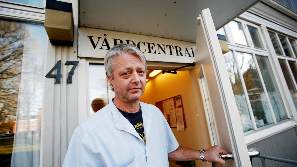 Philip Franklin är verksamhetschef på Vårdcentralen Visborg och en av de läkare som säger upp sig.