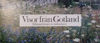 Gotländsk visskatt ges ut igen - på cd
