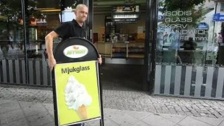 Korvgubben på Öster