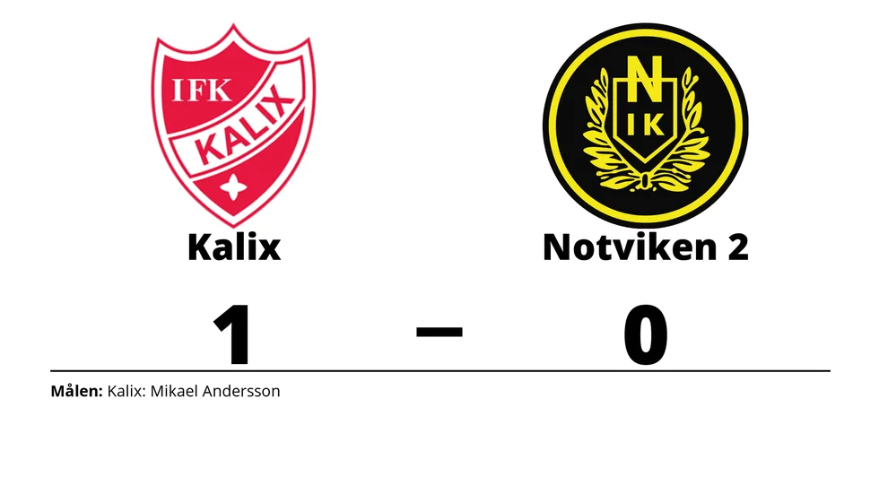 IFK Kalix vann mot Notvikens IK 2