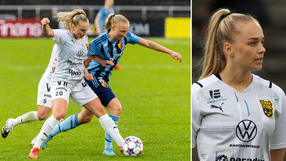 19-åriga Villemo Dahlqvist trivs i sin nya mittfältsroll men längtar efter första målet i damallsvenskan. Kommer det på lördag mot Kalmar?