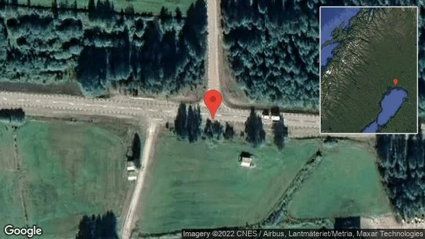 Brinnande fordon stoppar trafiken på E4