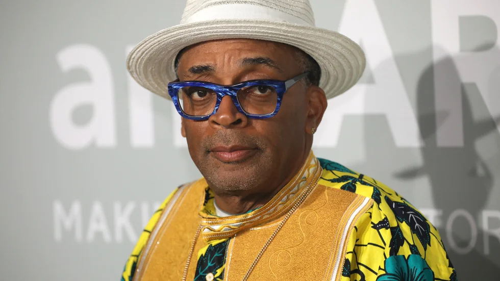 Filmregissören Spike Lee vid Cannesfestivalen i somras.