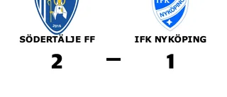Södertälje FF höll undan och vann mot IFK Nyköping