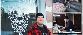 Restaurangen förvandlad till tatueringsstudio: "Jag är black and grey, realism, surrealism"