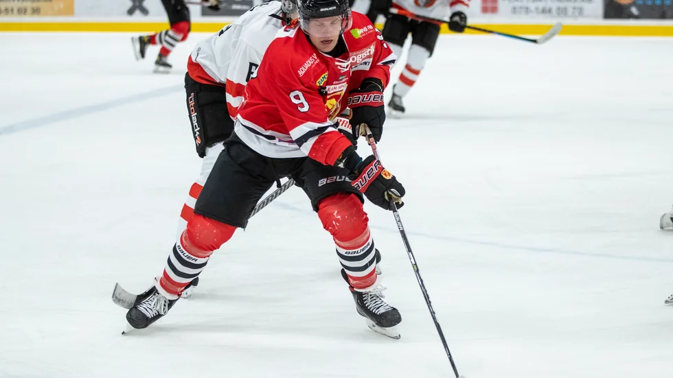 Thom Flodqvist, matchvinnare. Bilden är från en tidigare match.