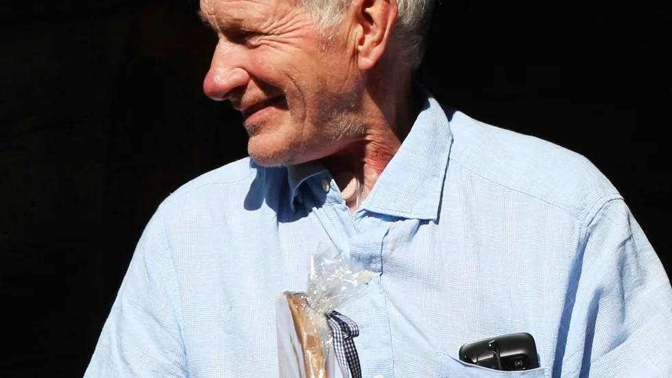 Einar Juthberg med familj blev utsedd till Årets Ånäsetsbo. Foto: Dag Westerberg