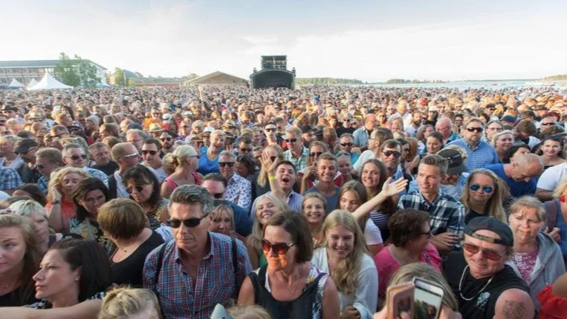 Norrbottens största publik hade kommit till Pite havsbad.