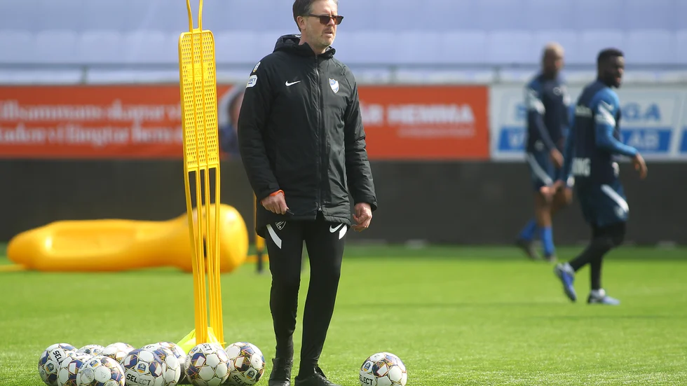 IFK:s tränare Rikard Norling.