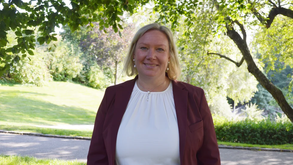 Lotta Bartosch, rektor Nyköpings friskola, som snart byter namn till Innovitaskolan Nyköping.