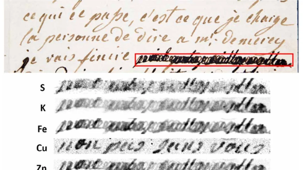 Franska forskare har utvecklat en ny metod som gör att överstruken bläcktext i gamla dokument blir läsbar. Det har lett till att censurerade ord i brev från Marie-Antoinette till Axel von Fersen avslöjats.