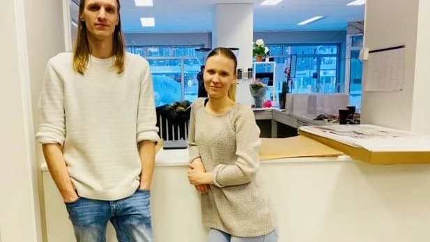Luleåparet Magnus Larsson och Malin Henriksson öppnade en te- och kaffebutik i Piteå i februari. Den har nu stängt.