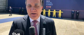 Löfven i Porto: Alla ska kunna leva på sin lön