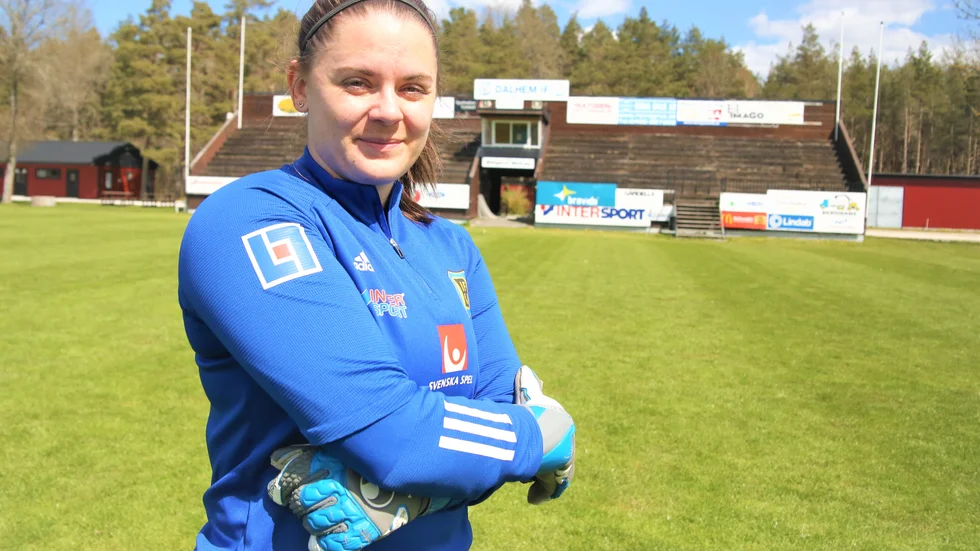 Amanda Rohnström kom till Dalhem 2005 från P18. Nu gör hon sin 17:e säsong i klubben.