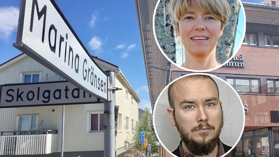 Elisabeth Berggren och Patrik Nilsson är båda involverade i arbetet kring fastigheterna i Boliden.