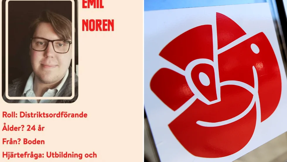 Emil Norén (bilden), Boden, tar över ordförandeklubban efter Fredrik Bruhn, Luleå.