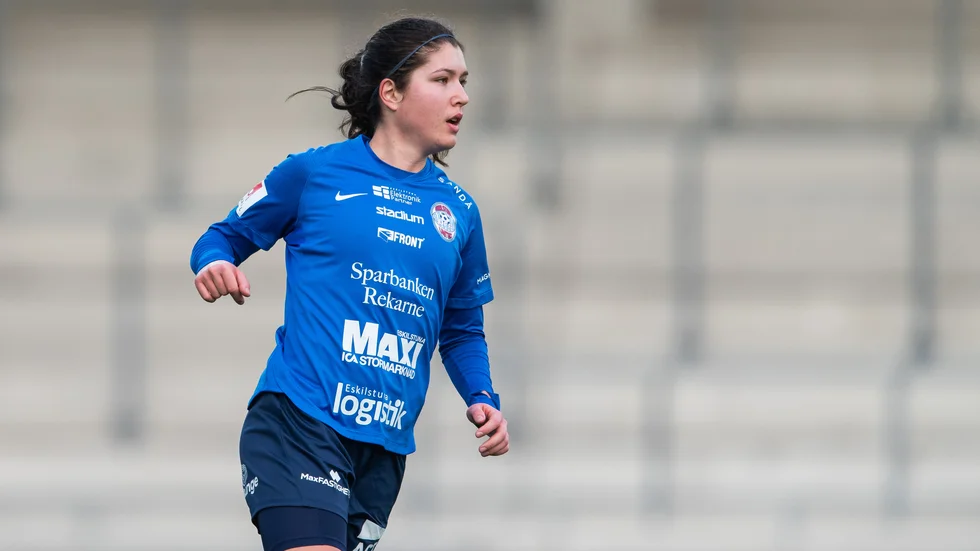 Loreta Kullashi var i händelsernas centrum när Eskilstuna United bortaslog Sundsvall.