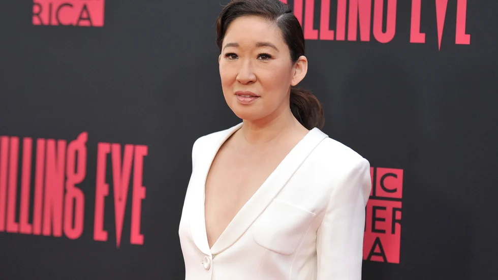 Sandra Oh höll tal på en demonstration. Arkivbild.
