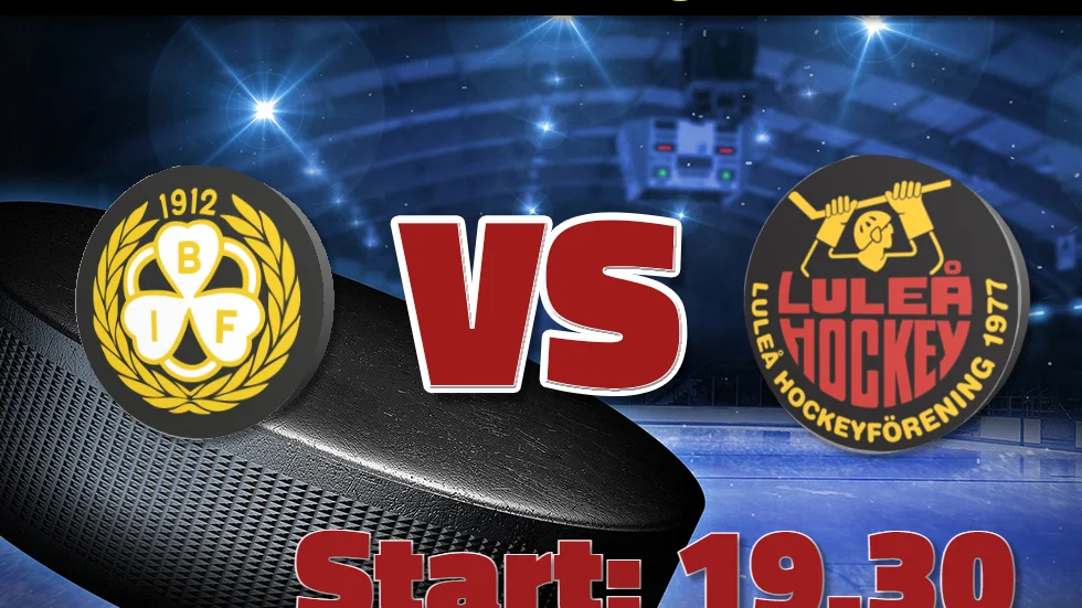 Dags för SM-final 1 mellan Brynäs och Luleå/MSSK.