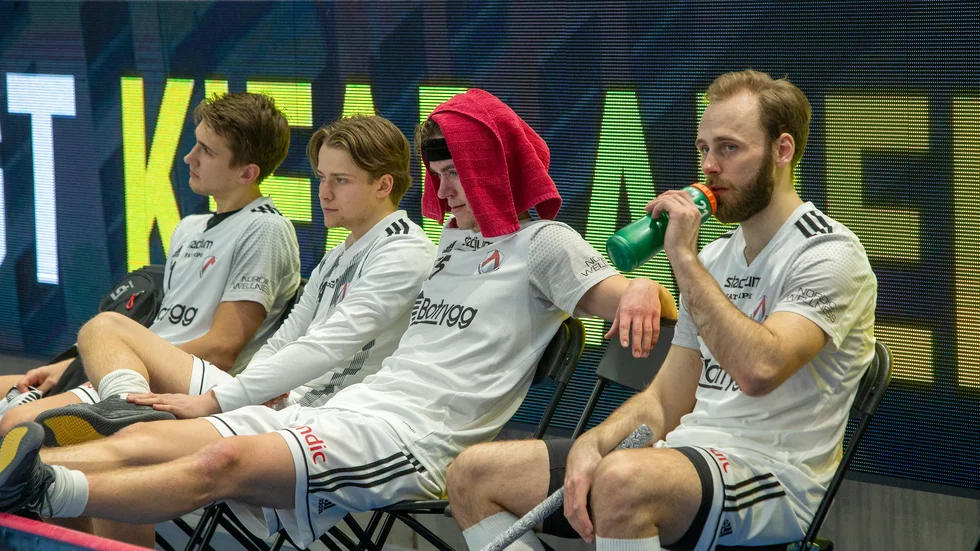 Bilden talar för sig själv. Libk föll med 1-5 i den femte kvartsfinalen mot Kalmarsund och är utslagna ur slutspelet.