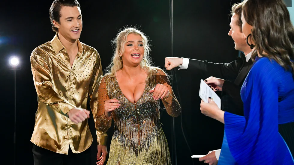 Kristina ”Keyyo” Petrushina med danspartnern Hugo Gustafsson gör comeback i "Let's dance". Arkivbild.