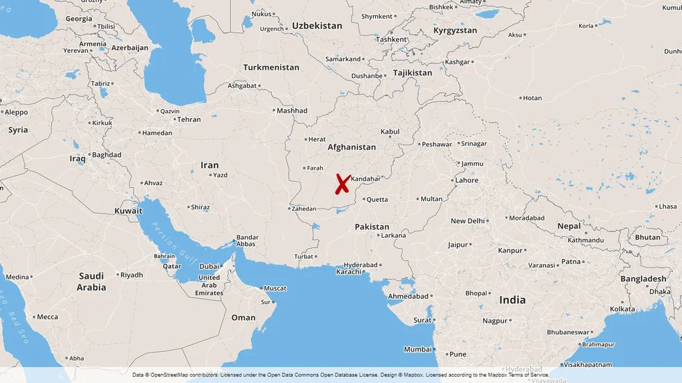 Provinsen Kandahar ligger i södra Afghanistan.