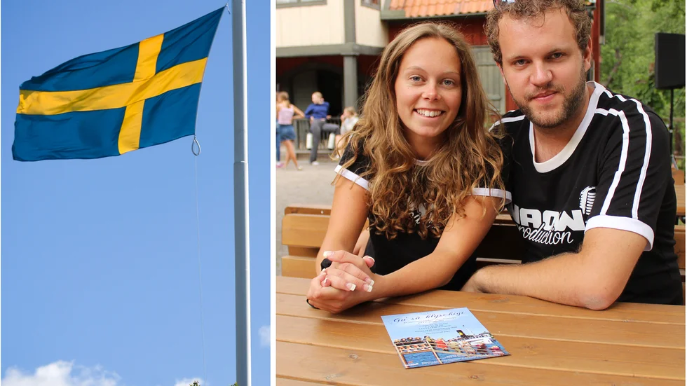 Clara och Marcus Fyrberg med produktionsbolaget Waow anordnar nationaldagskonsert på Färgargården.