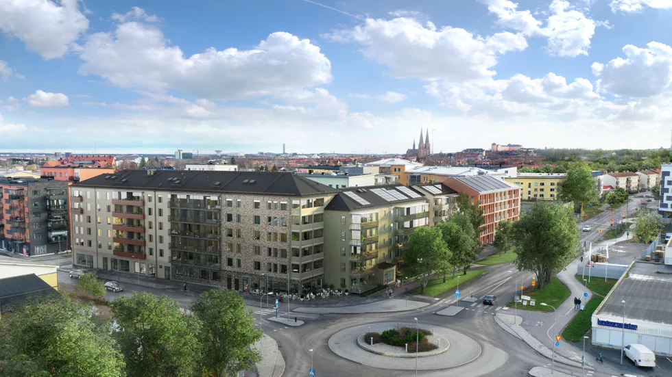 De nya lägenheterna beräknas stå klara 2024.