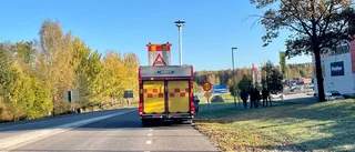 Larm om rykande bil var kokande motor