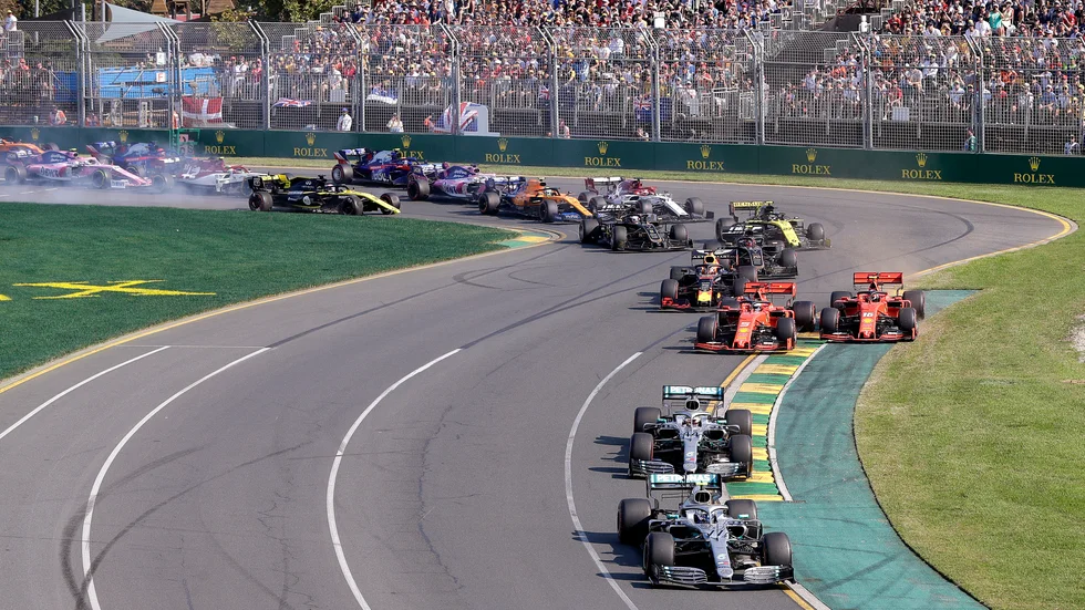 F1 i Melbourne senast Australiens GP kördes, i mars 2019.