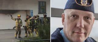 Polisen om garagebranden: "Oerhört allvarligt"